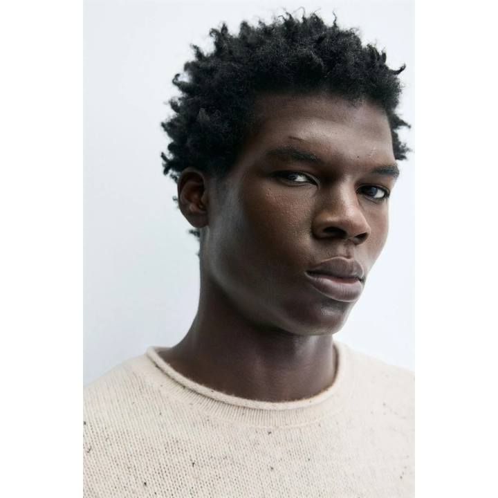 Пуловер из шерстяной смеси с пуговицами