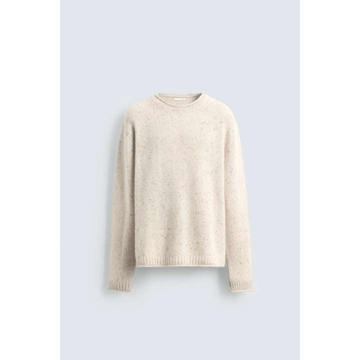 Пуловер из шерстяной смеси с пуговицами