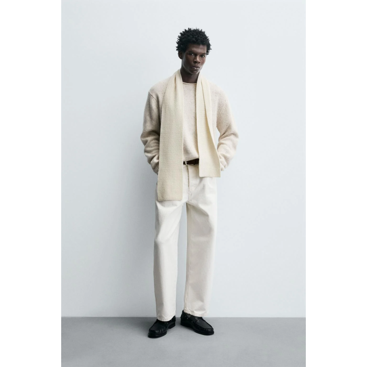 Пуловер из шерстяной смеси с пуговицами