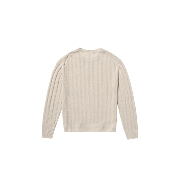 СВИТЕР ИЗ 100% ЛЬНА В РУБЧИК