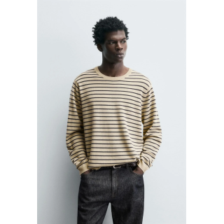 Полосатый свитер из шерсти и кашемира