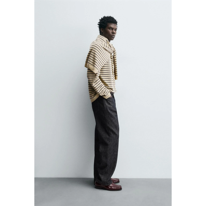 Полосатый свитер из шерсти и кашемира