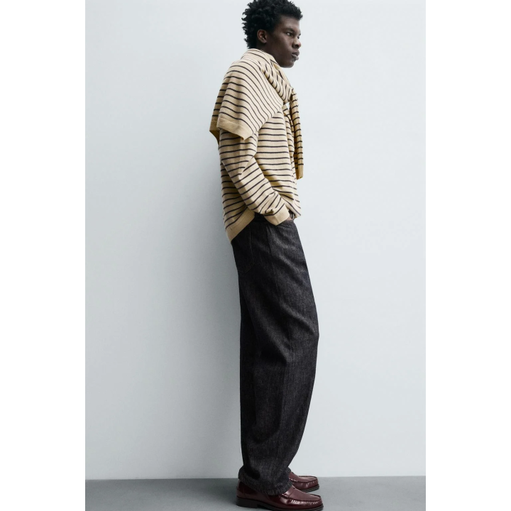 Полосатый свитер из шерсти и кашемира