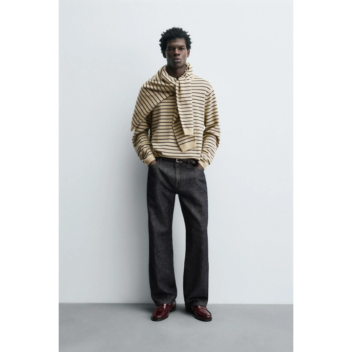 Полосатый свитер из шерсти и кашемира