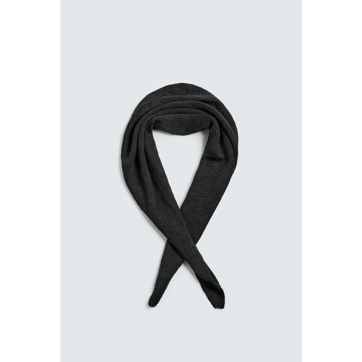 Вязаная бандана из 100% льна