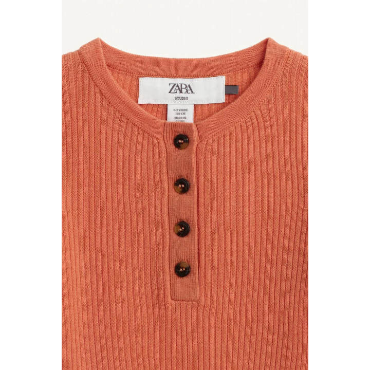 Поло-свитер из 100% шерсти овец из ограниченной коллекции