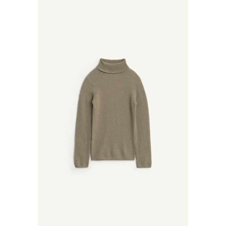 Джемпер с воротником-хомутом из 100% шерсти ограниченной серии