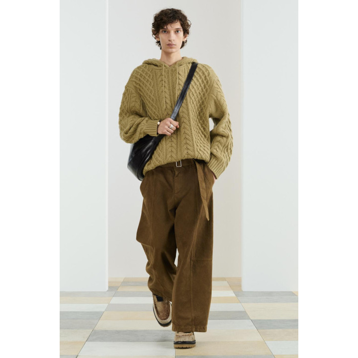 Трикотажная толстовка с капюшоном