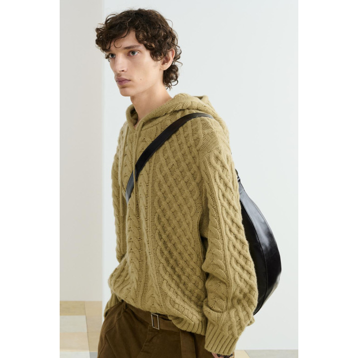 Трикотажная толстовка с капюшоном