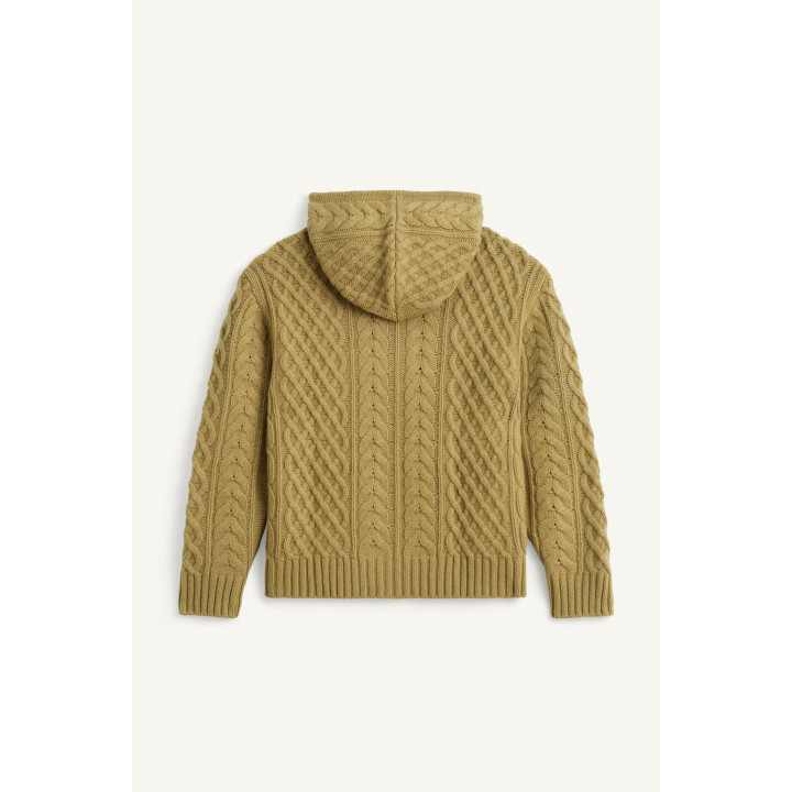 Трикотажная толстовка с капюшоном