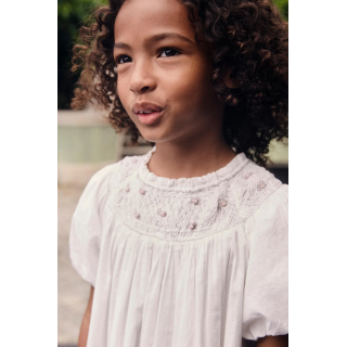 Платье с цветочным вышивкой ограниченной коллекции 6-10 лет