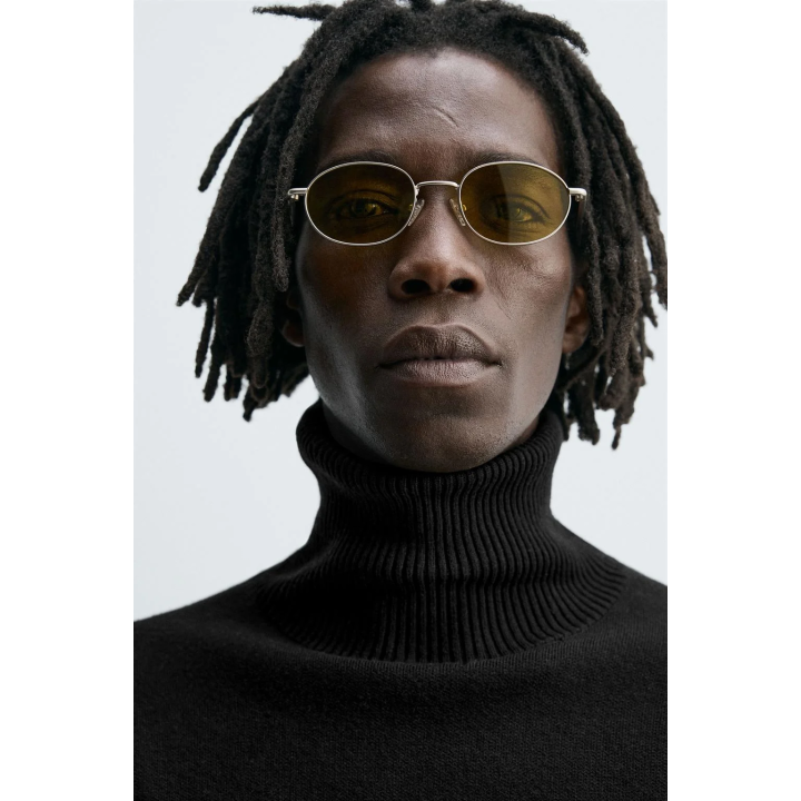 СОЛНЦЕЗАЩИТНЫЕ ОЧКИ В МЕТАЛЛИЧЕСКОЙ КРУГЛОЙ ОПРАВЕ