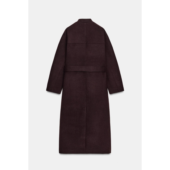 ДЛИННОЕ ПАЛЬТО С ПОЯСОМ