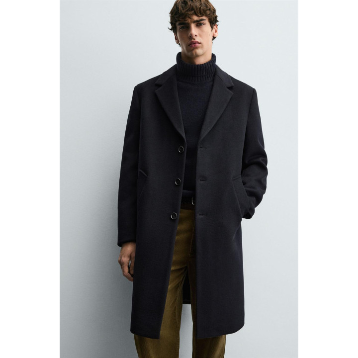 ПАЛЬТО REGULAR FIT ИЗ ШЕРСТИ