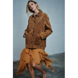 КУРТКА ИЗ ЗАМШИ ZW COLLECTION LIMITED EDITION