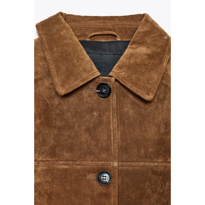 КУРТКА ИЗ ЗАМШИ ZW COLLECTION LIMITED EDITION