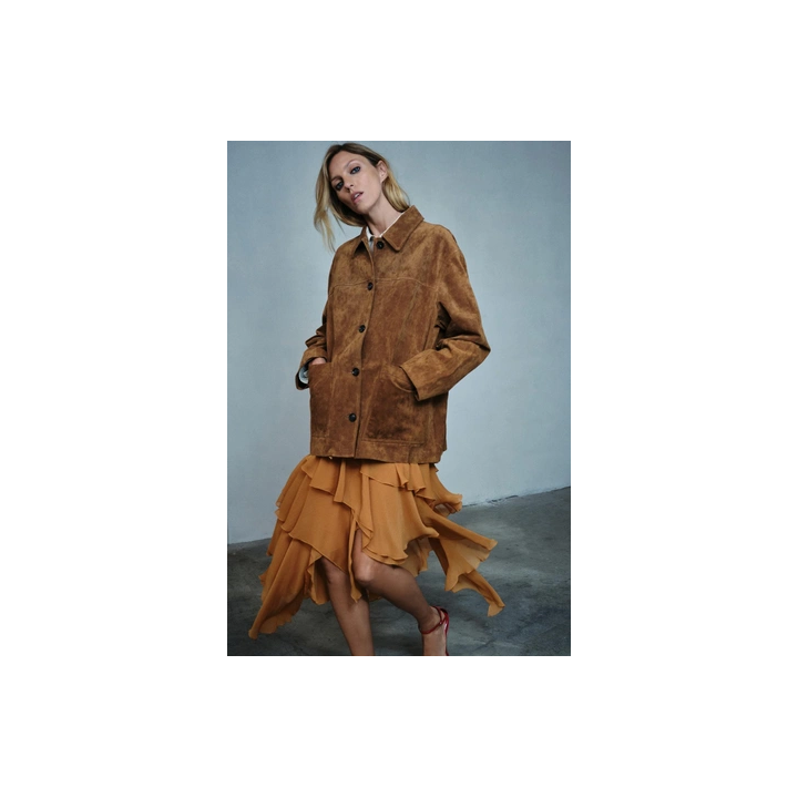 КУРТКА ИЗ ЗАМШИ ZW COLLECTION LIMITED EDITION