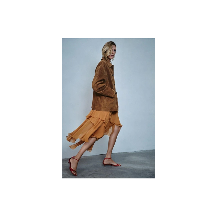 КУРТКА ИЗ ЗАМШИ ZW COLLECTION LIMITED EDITION