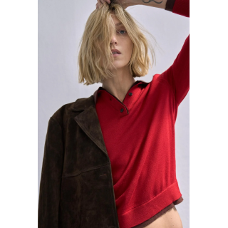 ПАЛЬТО ИЗ 100% ЗАМШИ — ZW COLLECTION LIMITED EDITION