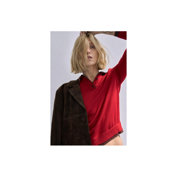 ПАЛЬТО ИЗ 100% ЗАМШИ — ZW COLLECTION LIMITED EDITION