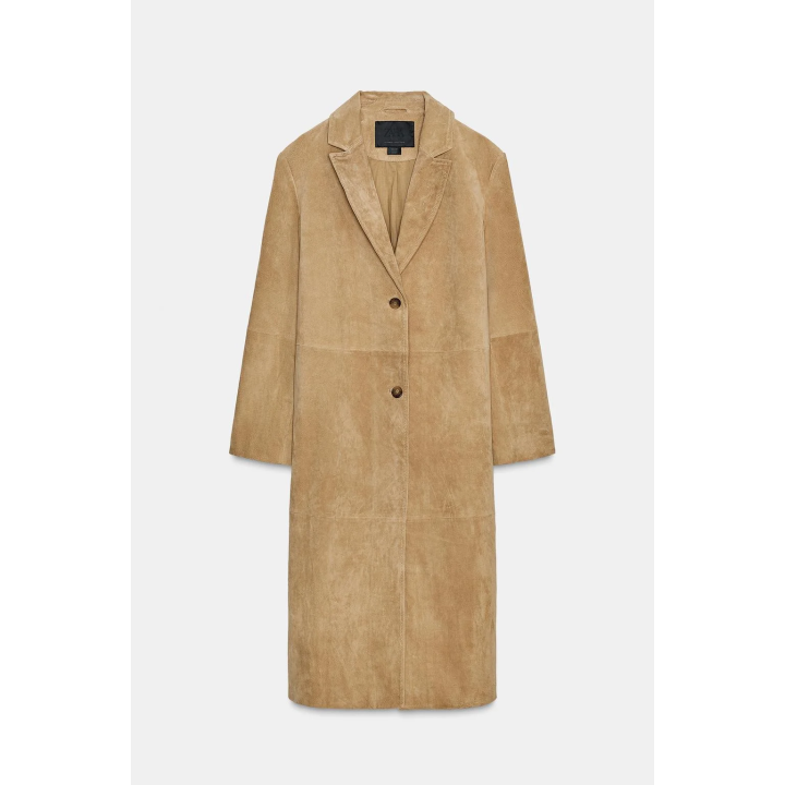 ПАЛЬТО ИЗ ЗАМШИ — ZW COLLECTION LIMITED EDITION