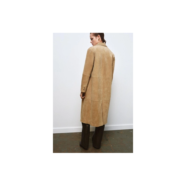 ПАЛЬТО ИЗ ЗАМШИ — ZW COLLECTION LIMITED EDITION