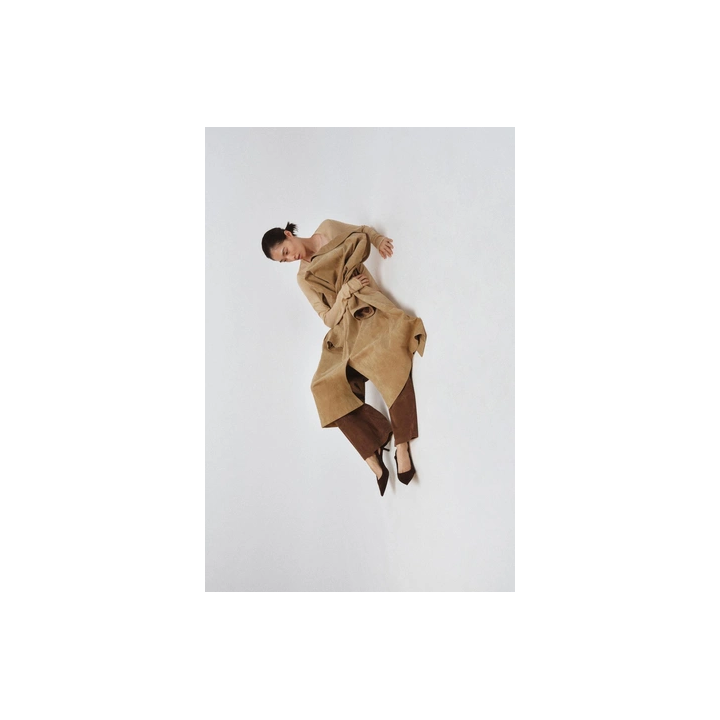 ПАЛЬТО ИЗ ЗАМШИ — ZW COLLECTION LIMITED EDITION