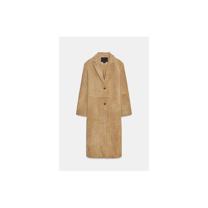 ПАЛЬТО ИЗ ЗАМШИ — ZW COLLECTION LIMITED EDITION