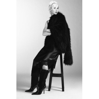 САПОГИ В КОВБОЙСКОМ СТИЛЕ НА КАБЛУКЕ