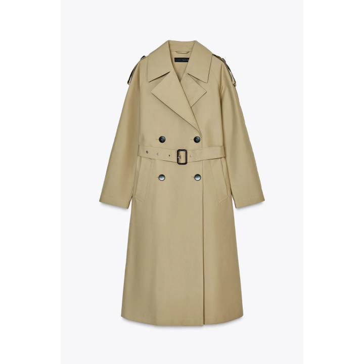 ПЛАЩ С ПОЯСОМ