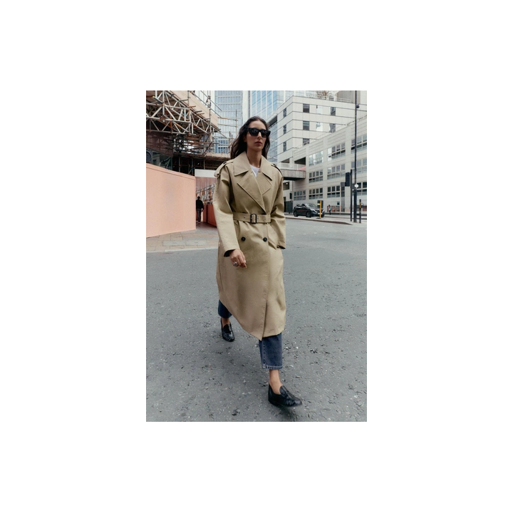 ПЛАЩ С ПОЯСОМ