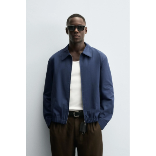 ХЛОПКОВАЯ КУРТКА КЛАССИЧЕСКОГО КРОЯ