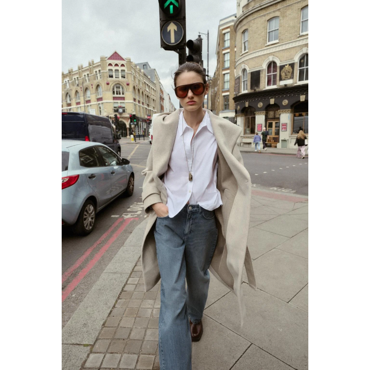 МЯГКОЕ ПАЛЬТО С КАПЮШОНОМ