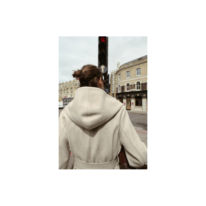 МЯГКОЕ ПАЛЬТО С КАПЮШОНОМ