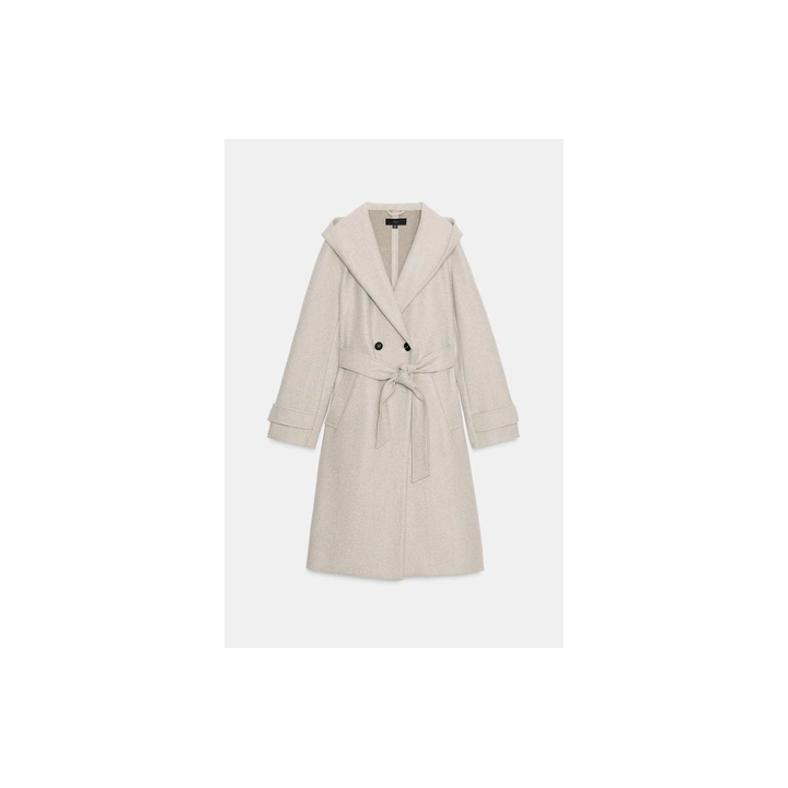 МЯГКОЕ ПАЛЬТО С КАПЮШОНОМ