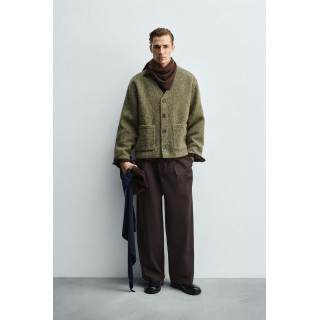 Кардиган свободного кроя с текстурой