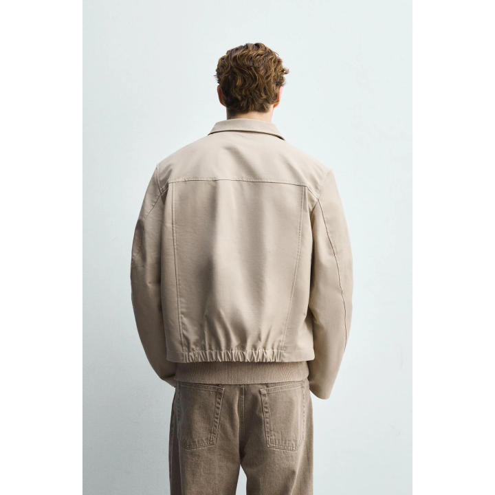 КУРТКА СВОБОДНОГО КРОЯ НА МОЛНИИ