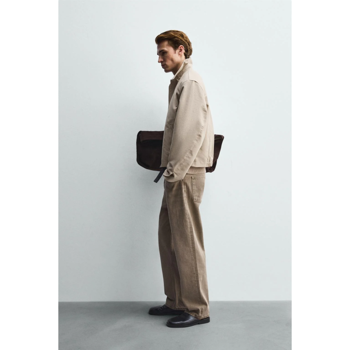 КУРТКА СВОБОДНОГО КРОЯ НА МОЛНИИ