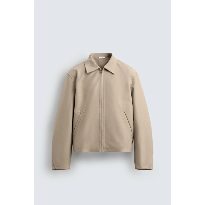 КУРТКА СВОБОДНОГО КРОЯ НА МОЛНИИ