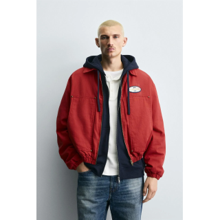 КУРТКА BOXY FIT С ВЫШИВКОЙ