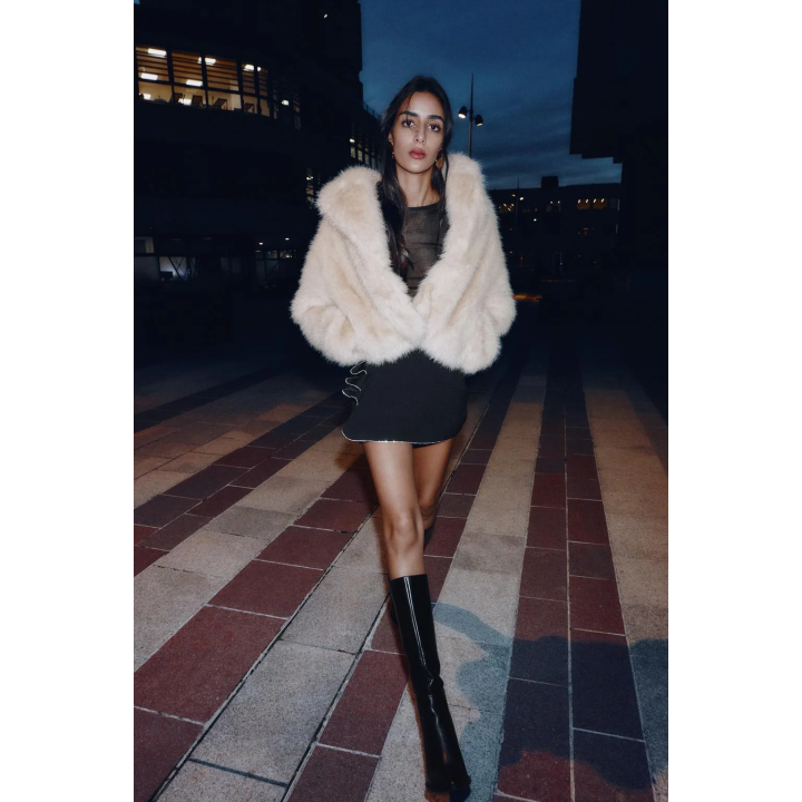 ЮБКА-ШОРТЫ ДРАПИРОВАННАЯ БЛЕСТЯЩАЯ