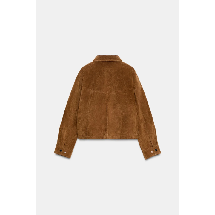 Кожаная куртка-бомбер из 100% кожи