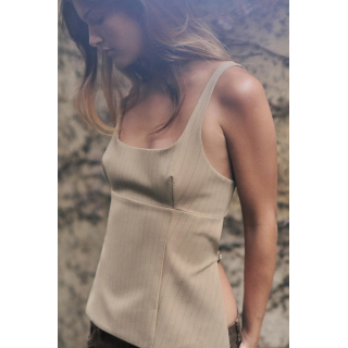 ПОЛОСАТЫЙ ТОП С ОТКРЫТОЙ СПИНОЙ