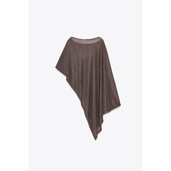 НАКИДКА АСИММЕТРИЧНОГО КРОЯ ИЗ МЕТАЛЛИЗИРОВАННОЙ НИТИ