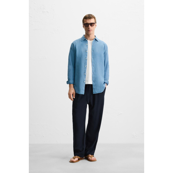 РУБАШКА ИЗ 100% ЛЬНА