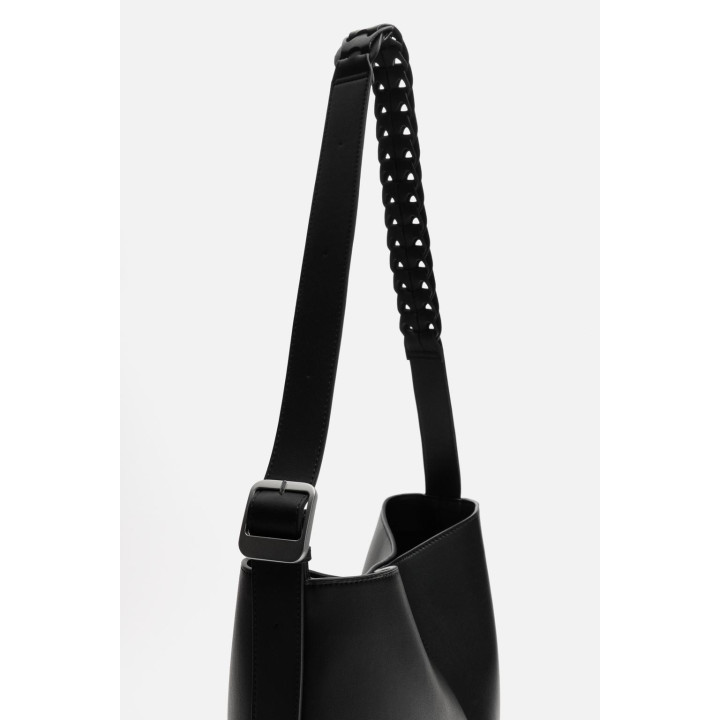 ОДНОТОННАЯ СУМКА-ШОПЕР