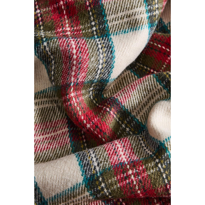 Плед рождественский клетчатый