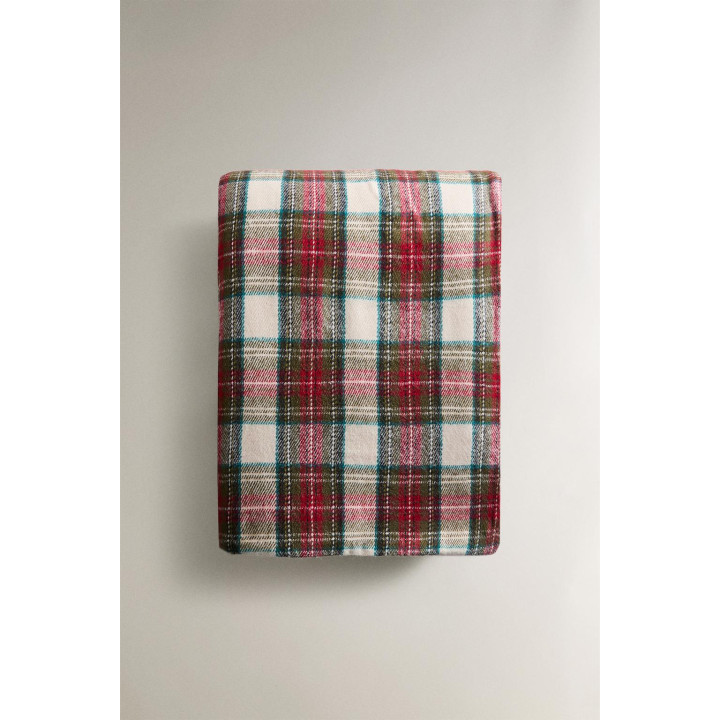 Плед рождественский клетчатый