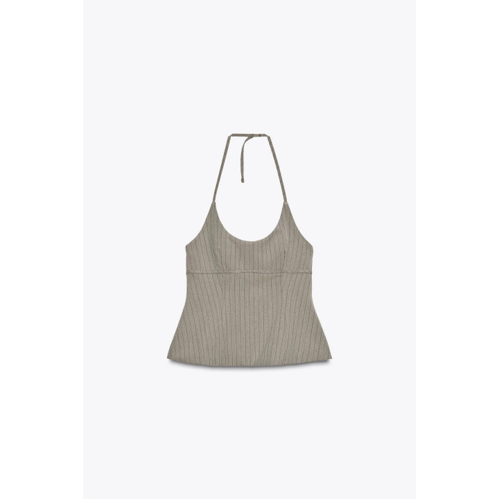 ТОП С ГОРЛОВИНОЙ ХАЛТЕР В ПОЛОСКУ