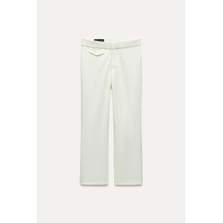 Мини-брюки с расклешенными штанинами